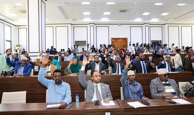 Baarlamaanka oo ansixiyay hindise sharciyeedka amniga saybarka Soomaaliya