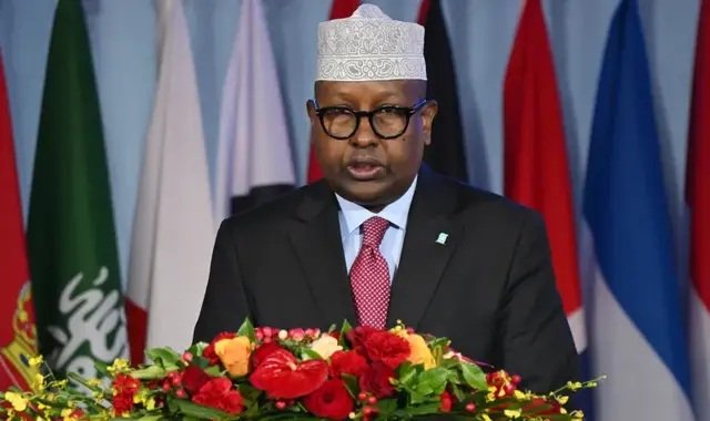 Wasiirka gaashaandhiga ee xukuumadda federaalka Soomaaliya Axmed Macalin Fiqi