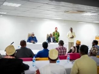 Madaxweynayaasha Puntland iyo Jubaland Saciid C/laahi Deni iyo Axmed Madoobe