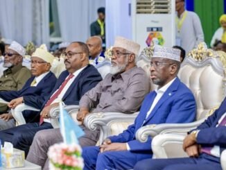 Siyaasiyiinta Mucaaradka ee ku mideysan Golaha Mustaqbalka Soomaaliya