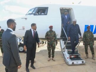 Wafdi uu hoggaaminayo Aadan Madoobe oo maanta gaaray magaalada Baydhabo