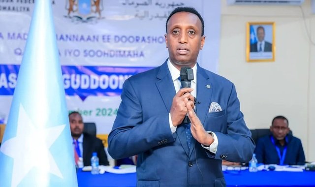 Guddoomiyaha Guddiga Madaxa Bannaan ee Doorashooyinka Qaranka iyo Soohdimaha C/kariim Axmed Xasan