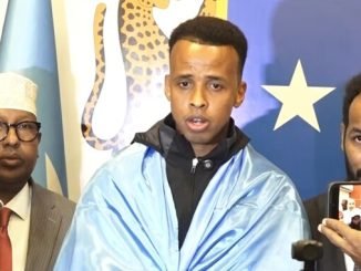 Garsoore Cumar C/qaadir Cartan oo maanta si aan caadi ahayn loogu soo dhaweeyay magaalada Muqdisho