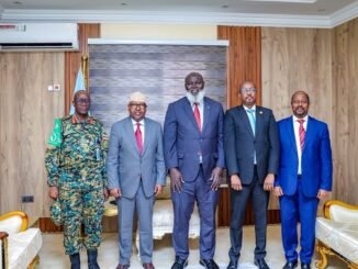 Wasiir Fiqi oo kulan la yeeshay wakiilka guddoomiyaha midowga Afrika ee Soomaaliya