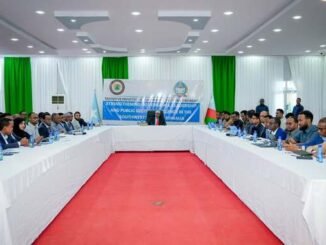 Hoggaamiyaha maamulka Koonfur Galbeed oo soo xiray shirka wadatashiga golaha wasiirrada Koonfur Galbeed
