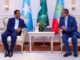 Wasiirka Arrimaha Dibadda Soomaaliya oo gaaray Addis Ababa si uu uga qeyb galo shirka Golaha Fulinta Midowga Afrika