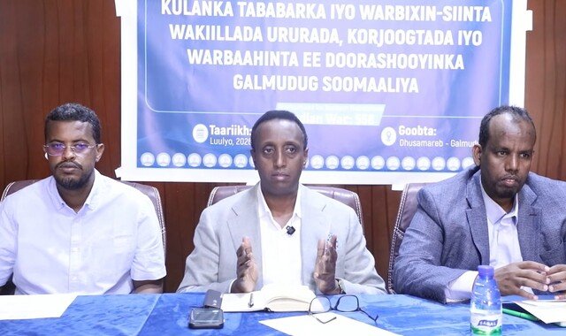 Guddiga doorashooyinka oo Dhuusamareeb ka furay tababar loo qabtay wakiillada ururrada siyaasadeed
