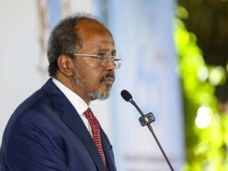 Madaxweynaha Jamhuuriyadda Federaalka Soomaaliya Xasan Sheekh Maxamuud