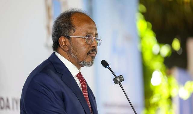 Madaxweynaha Jamhuuriyadda Federaalka Soomaaliya Xasan Sheekh Maxamuud