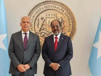 Madaxweyne Xasan Sheekh oo maanta la kulmay wafdi ka socda dowladda Talyaaniga