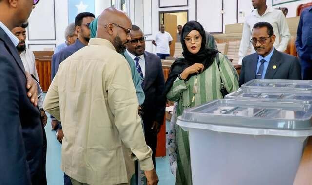 Doorashada guddoomiyaha golaha shacabka oo berri dhacaysa iyo marwo Sacdiya oo goobta kormeertay