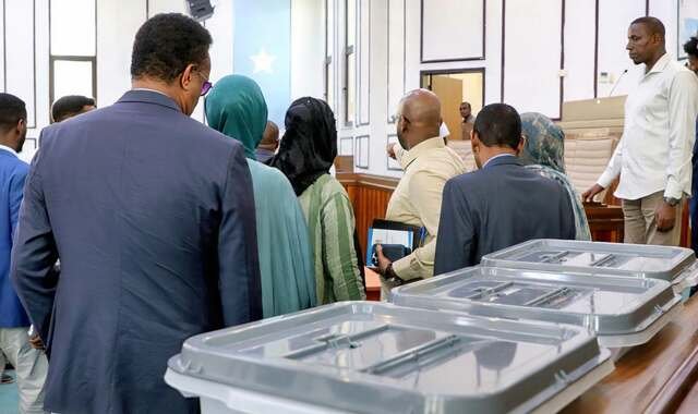 Marwo Sacdiya oo kormeer ku tagtay goobta loo diyaariya doorashada guddoomiyaha golaha shacabka