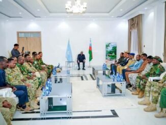 Sheekh Aadan Madoobe oo guddoomiyay kulan looga hadlayay xaaladda amniga Koonfur Galbeed