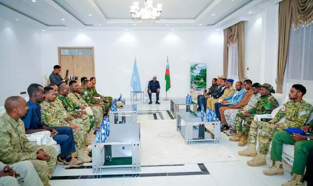 Sheekh Aadan Madoobe oo guddoomiyay kulan looga hadlayay xaaladda amniga Koonfur Galbeed