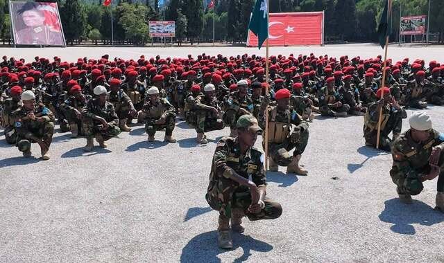 Ciidamo tirsan kumaandooska Gorgor oo tababar heer sare ah loogu soo xiray dalka Turkiga