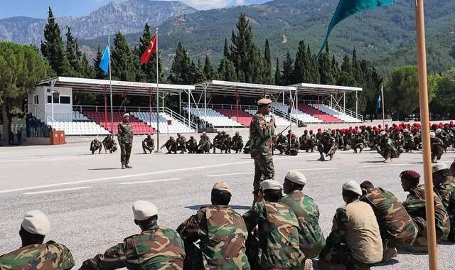Ciidamo tirsan kumaandooska Gorgor oo tababar heer sare ah loogu soo xiray dalka Turkiga