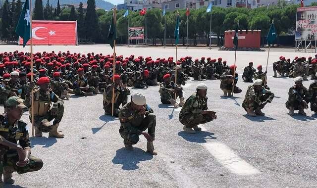 Ciidamo tirsan kumaandooska Gorgor oo tababar heer sare ah loogu soo xiray dalka Turkiga