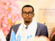 Wasiir ku-xigeenkii wasaaradda ganacsiga iyo warshadaha ee xukuumadda federaalka Soomaaliya, Xildhibaan Maxamuud C/laahi Axmed (Abukaate)