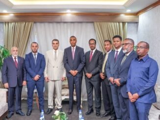 Ra'iisul wasaare Xamse oo maanta xafiiskiisa ku qaabilay wafdi ka socda dowladda Liibiya