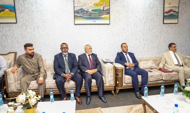 Ra'iisul wasaare Xamse oo maanta xafiiskiisa ku qaabilay wafdi ka socda dowladda Liibiya