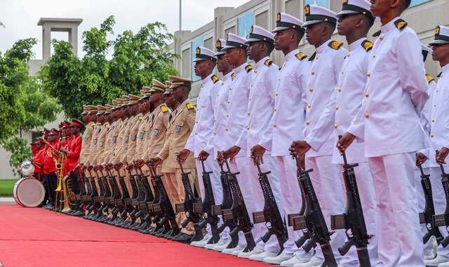 Madaxweyne Xasan Sheekh oo maanta ka qayb galay munaasabad heer qaran oo ka dhacday Muqdisho