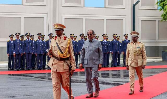 Madaxweyne Xasan Sheekh oo maanta ka qayb galay munaasabad heer qaran oo ka dhacday Muqdisho