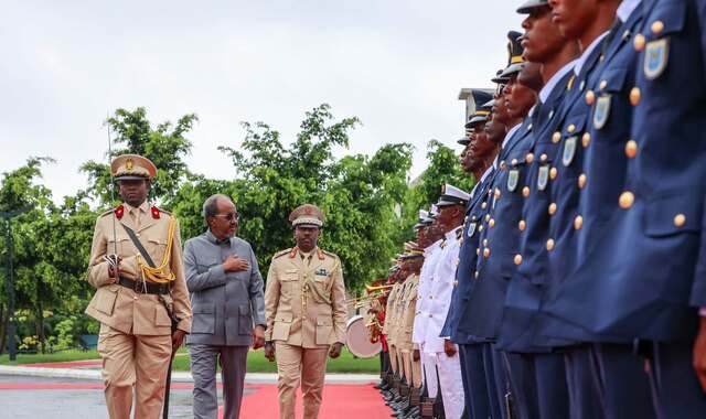 Madaxweyne Xasan Sheekh oo maanta ka qayb galay munaasabad heer qaran oo ka dhacday Muqdisho